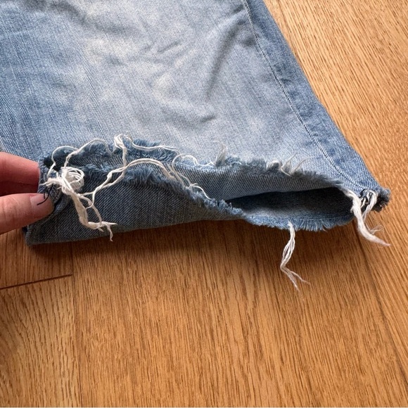 Levi's 511 Light Blue Denim Shorts frayed hem - 33 - Picture 11 of 16